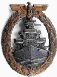 WWII GERMAN 3RD REICH NAVY KRIEGSMARINE BADGE