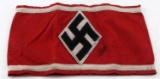 WWII GERMAN 3RD REICH NAZI NPEA LEADER ARMBAND
