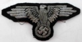 WW2 GERMAN 3RD REICH SS OFFICER SLEEVE EAGLE PATCH
