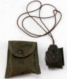 US MILITARY LC1 FIRST AID MAGNETIC COMPASS & POUCH