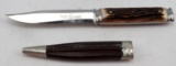 VINTAGE GERMAN ANTON WINGEN KNIFE AND SCABBARD