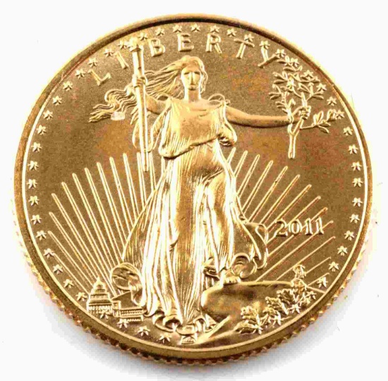 1/10TH OUNCE AMERICAN EAGLE GOLD COIN 2003 BU