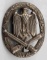 WWII GERMAN GENERAL ASSAULT BADGE HOLLOW BACK