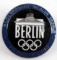 GERMAN 3R 1936 OLYMPIC MOVIEMAKER ENAMELED BADGE