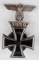 WWI GERMAN IRON CROSS WITH 1939 WWII SPANGE