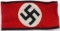 WWII GERMAN THIRD REICH SS MULTI PIECE ARMBAND