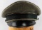WWII GERMAN THIRD REICH GREEN NCO VISOR CAP