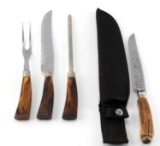 SHEFFIELD ENGLAND FOREVER SHARP KNIFE SET