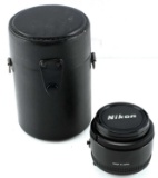 NIKON AF NIKKOR 50MM 1.4 CAMERA LENS W CASE