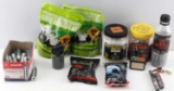 LOT OF AIRSOFT BB AMMO AND PELLETS AND CO2 CARTS