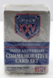 SUPER BOWL XXV TRADING CARDS UNOPENED SET OF 160