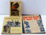 VARIOUS WWII BOOK AND MAGAZINE LOT OF THREE