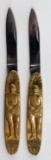 WWII THIRD REICH GERMAN POCKET KNIFE LOT OF 2