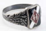 WWII THIRD REICH GERMAN SS HITLER JUGEND RING