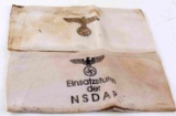 WWII GERMAN THIRD REICH NSDAP PARTY ARM BAND LOT