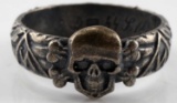 WWII GERMAN THIRD REICH SS HONOR RING .800 SILVER