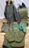 US NAVY WINTER FLYING SUIT & OTHER FIELD COATS