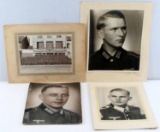 WWII GERMAN 3RD REICH LOT OF 4 GERMAN PORTRAITS