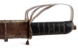 WWI CURVED BLADE SWORD AND SCABBARD MADE IN INDIA