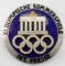 WWII GERMAN 3RD REICH 1936 OLYMPICS PRESS BADGE