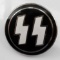 GERMAN WORLD WAR II WAFFEN SS PARTY LAPEL BADGE