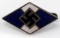 GERMAN WWII HITLER YOUTH HJ SWASTIKA MEMBER BADGE