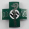 WWII GERMAN MEDICAL DOCTOR DD AC BREAST BADGE