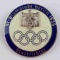 GERMAN WWII SILVER 1936 BERLIN OLYMPICS BADGE