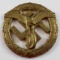 GERMAN WWII GOLD NSKK MOTOR SPORTS BADGE AWARD