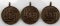 GERMAN WWII SS MINI 8 YEAR SERVICE DECORATION LOT