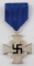 WWII GERMAN NSDAP 25 YEAR FAITHFUL SERVICE CROSS