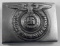 GERMAN WWII WAFFEN SS ENLISTED MANS BELT BUCKLE