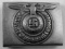 WWII GERMAN THIRD REICH SS ENLISTED BELT BUCKLE