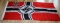 WWII GERMAN KRIEGSMARINE IRON CROSS BATTLE FLAG