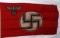 GERMAN WWII SWASTIKA STATE SERVICE SWASTIKA FLAG