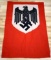 WWII GERMAN THIRD REICH HEER PODIUM BANNER FLAG