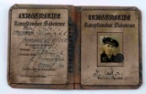 WWII GERMAN DEEP SEA DIVER IDENTIFICATION BOOK