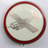US WWII AIRBORNE GLIDER CORPS OVERSEAS CAP BADGE