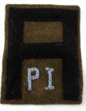 WWI US AEF 1ST ARMY P I SHOULDER PATCH