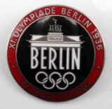 GERMAN WWII 1936 BERLIN OLYMPICS FILM MAKER BADGE