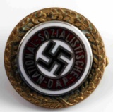 WWII GERMAN THIRD REICH NSDAP PARTY MEMBERSHIP PIN