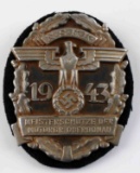 WWII GERMAN 1943 NSKK NATIONAL SOCIALIST BADGE