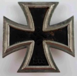 WWII GERMAN THIRD REICH 1ST CLASS IRON CROSS 1939