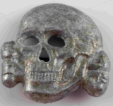 WWII GERMAN WAFFEN SS TOTENKOPF SKULL AND BONES