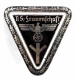 WWII GERMAN 3RD REICH NS FRAUENSCHAFFT BADGE