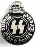 WWII GERMAN THIRD REICH TOTENKOPF SS BADGE