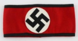 WWII GERMAN WAFFEN SS SHULTZ STAFFEL ARMBAND