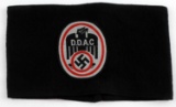 GERMAN WWII DDAC AUTO CLUB EAGLE ARM BAND