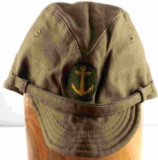 WWII IMPERIAL JAPANESE NAVAL ENLISTED MANS CAP