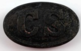 CONFEDERATE CIVIL WAR ENLISTED MANS BELT BUCKLE